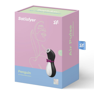 Вакуумный бесконтактный стимулятор вибратор для клитора Пингвин Satisfyer Pro Penguin