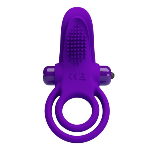                      Powrót                    PRETTY LOVE - VIBRANT PENIS RING Purple- 10 function vibrations         