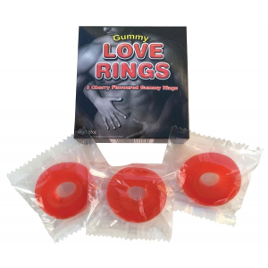              Gummy Love Rings 45g    