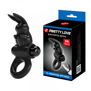                           PRETTY LOVE - EXCITING RING, 10 vibration functions  (BI-210245