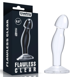                Flawless Clear Prostate Plug 6.5'' 