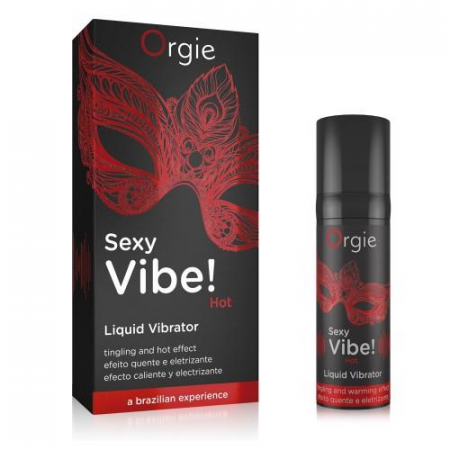 Жидкий вибратор Orgie Sexy Vibe! Hot Liquid Vibrator