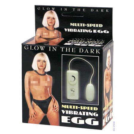 Виброяйцо фосфорное Multi Speed Vibrating Egg