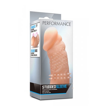 Стимулятор r-PERFORMANCE STUDDED SLEEVE BEIGE