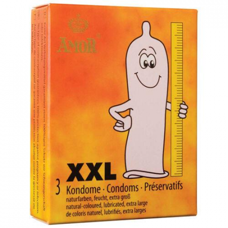 Prezerwatywy-Amor XXL 3pcs (11-00045)