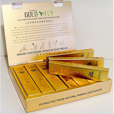 Возбуждающие капли для женщин Золотая Шпанская Мушка Gold Fly