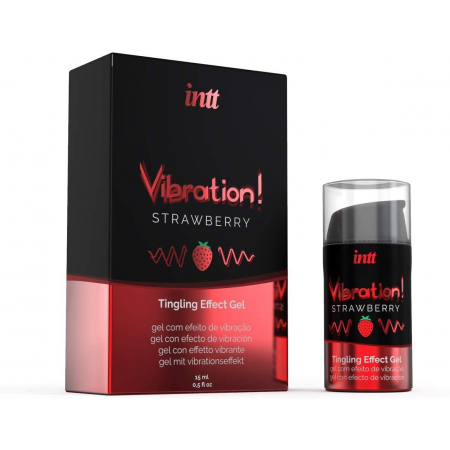 Zel-VIBRATION STRAWBERRY 15 ml (68-VIB0001)